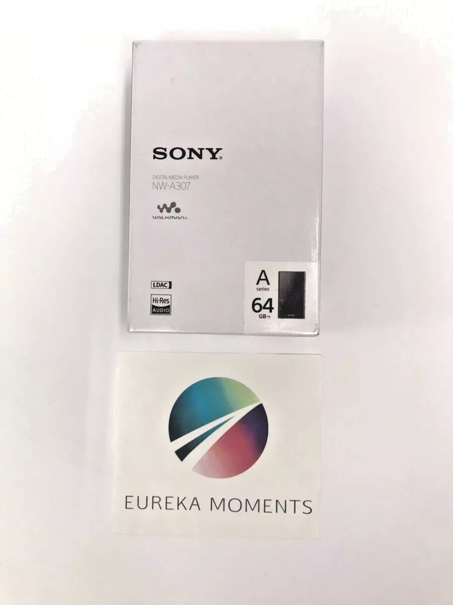 SONY NW-A307(B) BLACK 64GB Hi-Res A300 Series Walkman Audio Player English