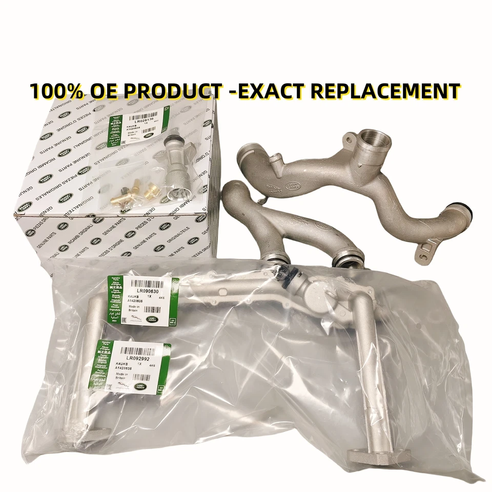 Upgraded Metal Coolant Water Pipe System Kit 3.0 For 2024 Land Rover Range Rover Foto 2 de 4