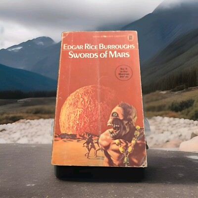 Sci-Fi Klassiker Schwerter des Mars von Edgar Rice Burroughs, 1973 NEL P/B BUCH 