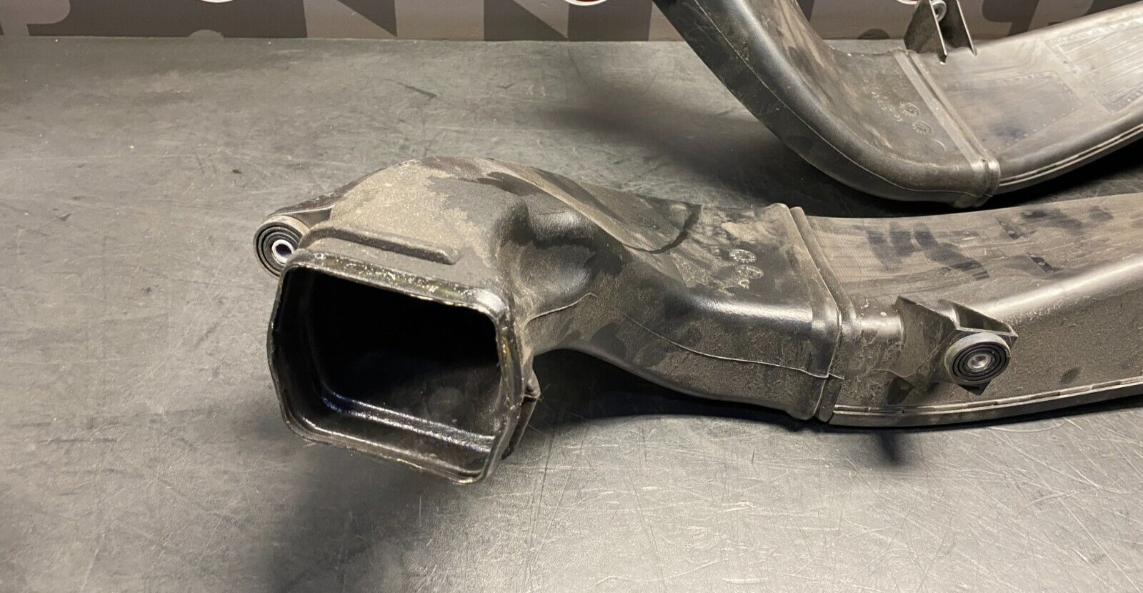 2014 AUDI R8  V10 OEM AIR INTAKE TUBE INLETS PAIR DRIVER PASSENGER USED