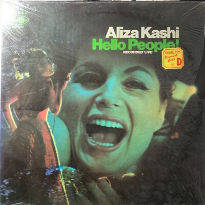 ALIZA KASHI-HELLO PEOPLE!-ORIGINAL JUBILEE RECORDS LGS-8012 VINYL-USED