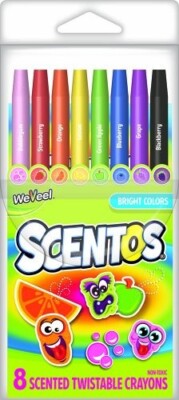 Scentos Pens Markers SCENTED Bright Colors - Free Shipping - 8 Count