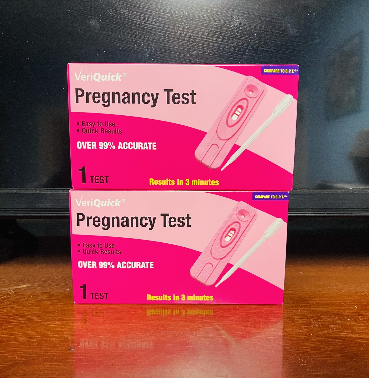 Veriquick pregnancy test Over 99 Accurate. Lot of 2. 5/24. A+Seller