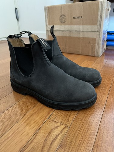 mens blundstone rustic black