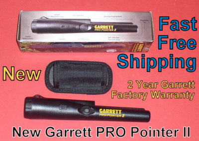 Garrett  NEW PRO Pointer II Metal Detector 1-3 Days Delivery Fast Free Shipping