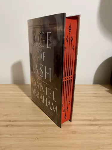 Goldsboro SignedAge Of Ash Daniel Abraham Illumicrate Owlcrate Fairyloot Bookish