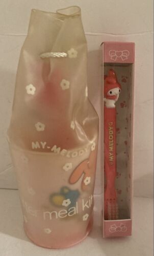 New Old Stock Vtg 1976 Sanrio MELODY Toothbrush Kit & Toothbrush # 4713 - Picture 1 of 6
