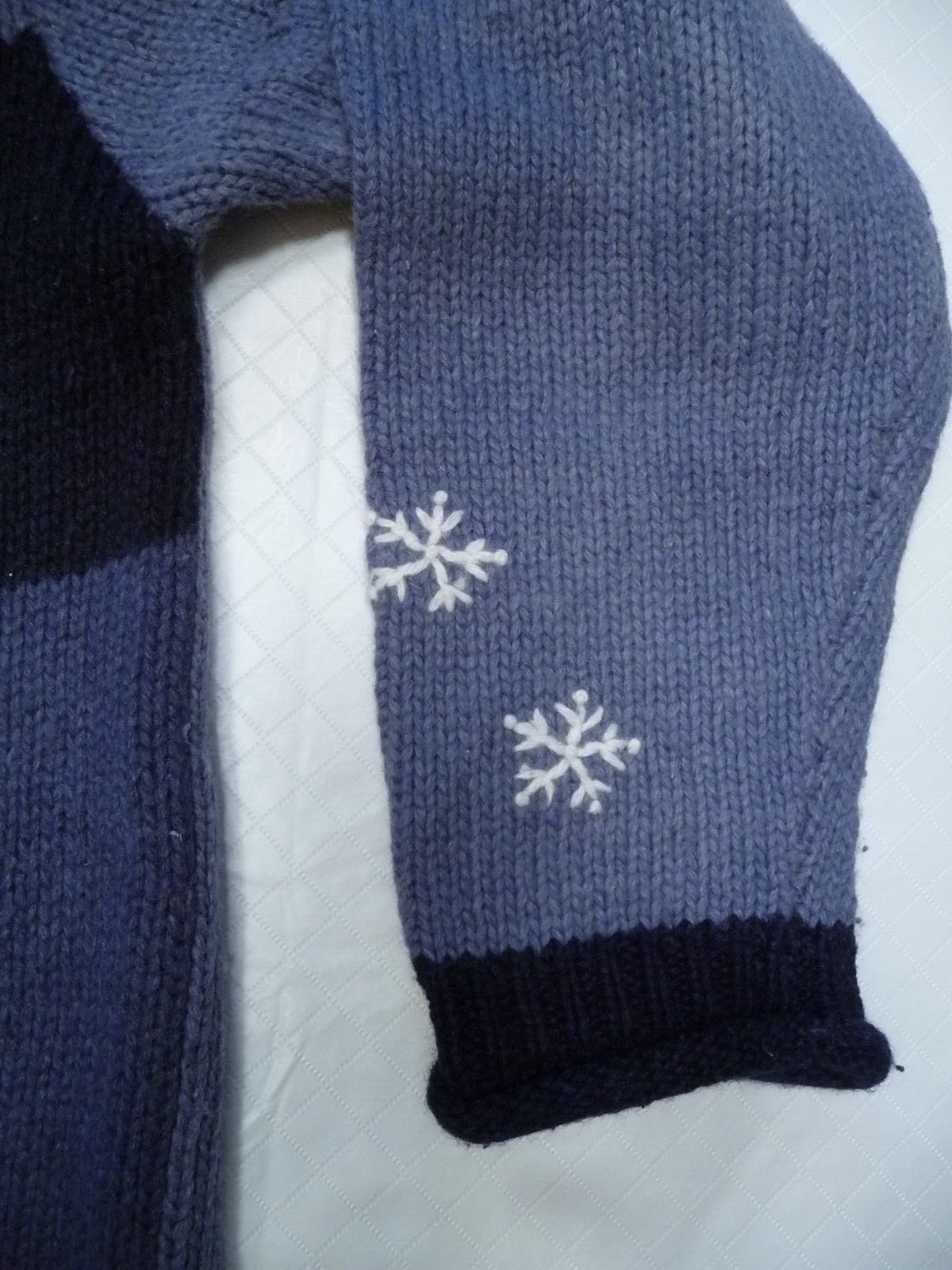 Croft & Barrow Patchwork Snowflake Sweater - image 5