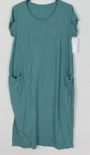 Lagenlook Donna 95% Abito IN Cotone Estivo Tasche Taglia - Foto 7