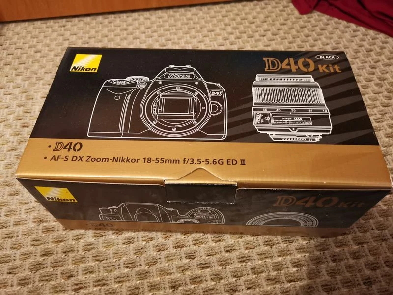 Nikon D40X Kit New