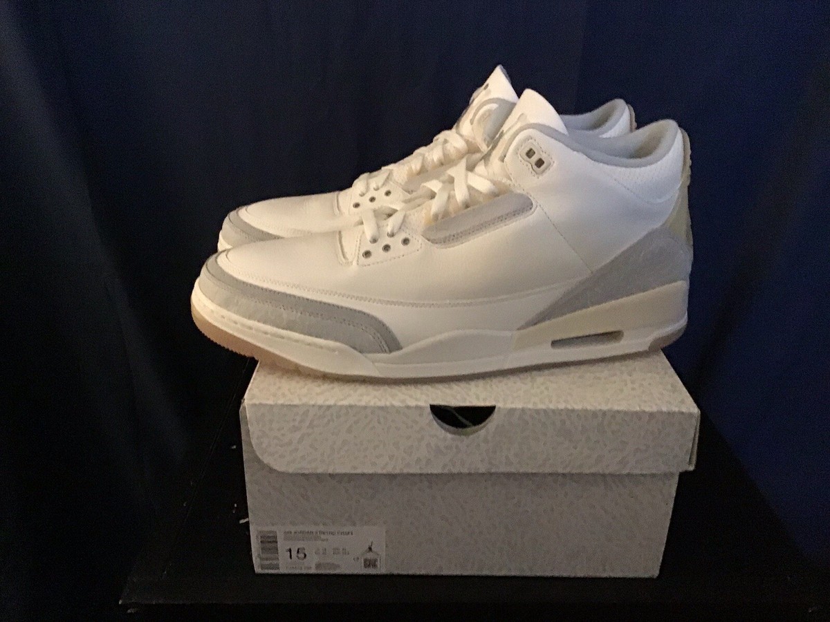 Size 15 - Air Jordan 3 Retro SE Craft Ivory | eBay