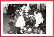 LATVIA LETTLAND Funeral Ceremony at the Cemetery VINTAGE PHOTO 948