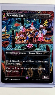 2024 MTG Magic The Gathering SLD Secret Lair Drop #1629 Dockside Chef