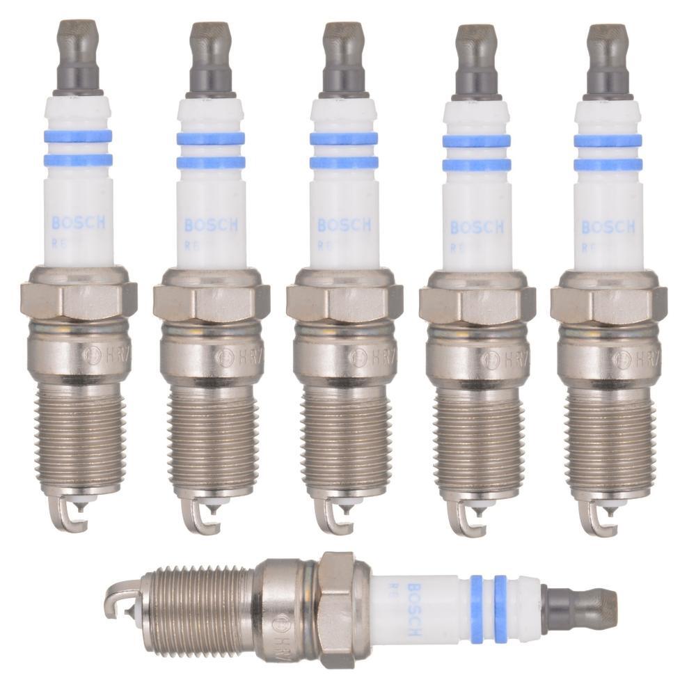 Bosch Oe Fine Wire Platinum Set of 6 Spark Plugs For Ford Jaguar Mazda Mercury
