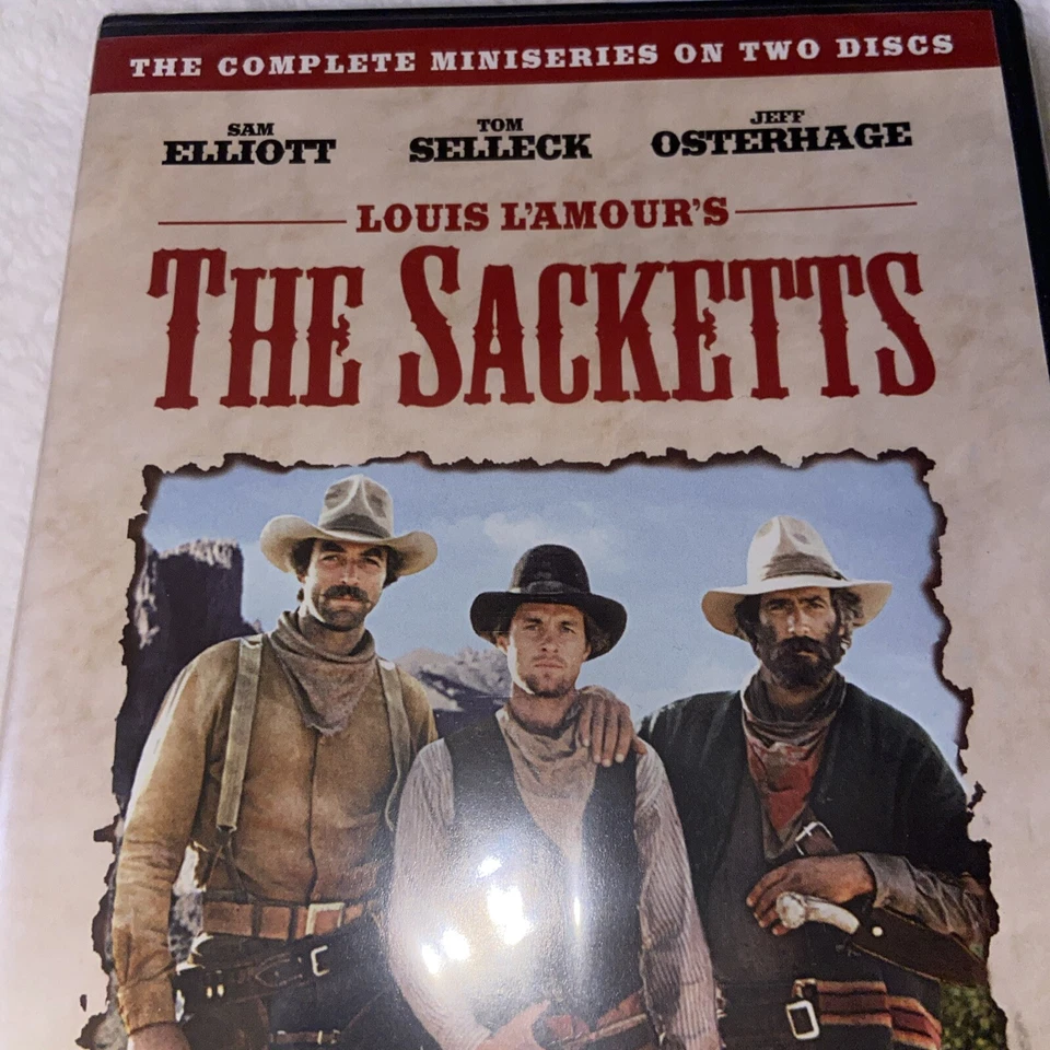 The Sacketts The Complete Miniseries Dvd Western Louis L’Amour 2006 Sealed NIP - Image 2 of 4