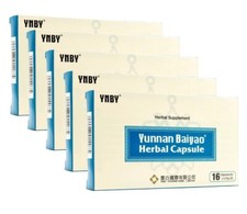 5 Boxes of YNBY Herbal Capsule Blue Box 16 Capsules , No Red Pill