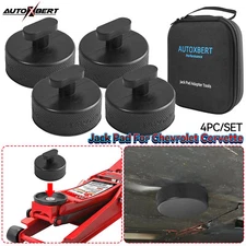 4x Rubber Jack Pucks Jacking Lift Pad Bag for Chevrolet Corvette C5 C6 C7 GS Z