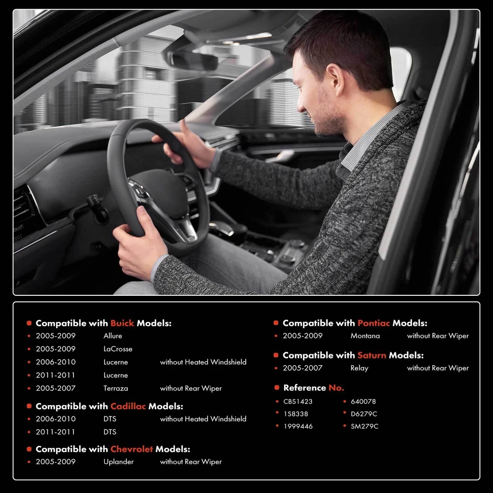 Interruptor de señal de giro para Buick LaCrosse Cadillac DTS Chevrolet Uplander Pontiac Foto 2 de 4