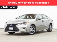 2017 Lexus ES 300h w/ Nav, Heated & Cooled Seats, Sunroof