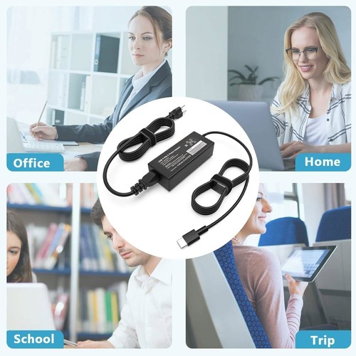 60W 65W USB-C Laptop Charger for Dell Latitude 5540 3450 7440 7430 5530 5550 - Picture 8 of 8