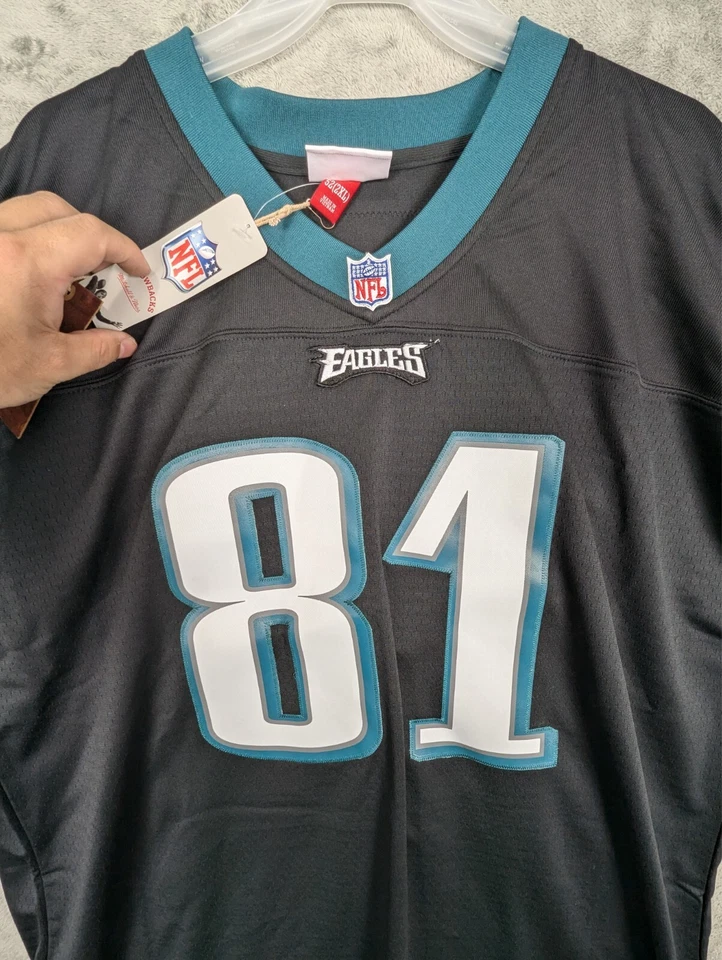 Camiseta Mitchell & Ness 2004 NFL Eagles Terrell Owens 81 Auténtica Talla 52 2XL -Nueva Foto 4 de 4