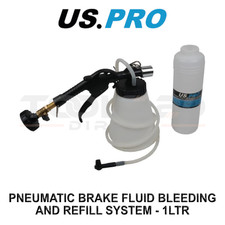 US PRO Tools Pneumatic Brake Fluid Bleeding and Refill System 1L 6247