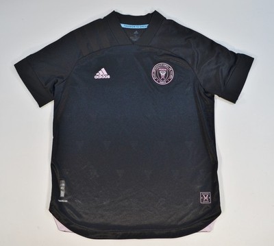 2021-22 Adidas Inter Miami FC Away Soccer Jersey Short Sleeve XL Rare All Black