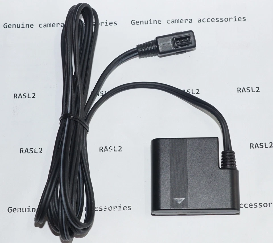 Sharp DC Coupler LEAD Dummy Battery for VL- E66 E630 E78 E610 E37 H 8mm Viewcam - Image 2 of 4