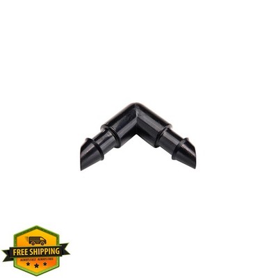 Raindrip 314050B Barbed Elbow 1/4'' Drip Irrigation Fitting 50pk