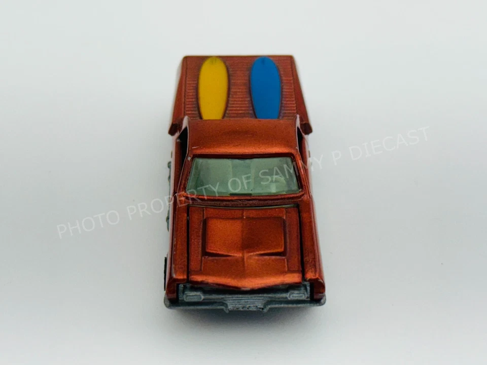 Johnny Lightning Topper Redline CUSTOM EL CAMINO Vermelho/Laranja Muito Bom!!! - Imagem 3 de 4