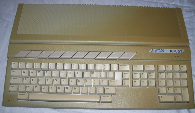 Atari ST 1040 STE Computer 4MB (4096) Memory TOS 1.62 PSU Re-Capped TESTED OK