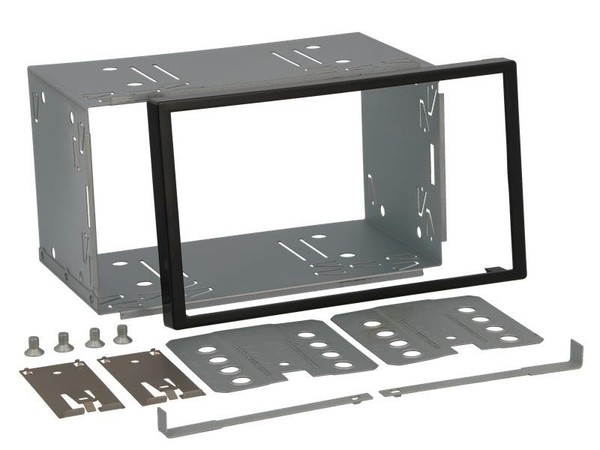 Autoradioblende Doppel-Din 2-DIN Einbaurahmen FüR Peugeot Partner-image