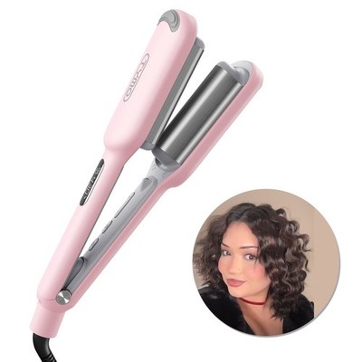 TYMO Compact ROVY Curling Iron and Hair Crimper Waver for Short Hair, 1-Inch