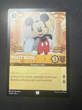 Mickey Mouse - True Friend Cold Foil The First Chapter 12/204 Disney Lorcana NM