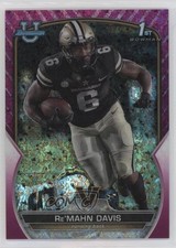 2022 Bowman U Chrome Fuchsia Mini-Diamond Refractor 113/150 Ray Davis #8 sl3