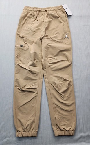 NEW Nike Jordan Youth Boys Jogger Pants Nylon Stretch Sz Medium 10-12yrs Khaki