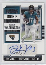 2023 Panini Contenders Rookie Ticket Parker Washington #146 Auto 9r9