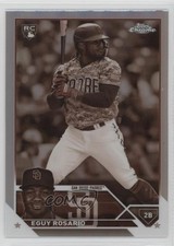 2023 Topps Chrome Sepia Refractor Eguy Rosario #184 uk2