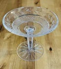 Vintage Waterford Crystal GLANDORE Pattern Compote Dish 5 1/8” x 6 1/8"