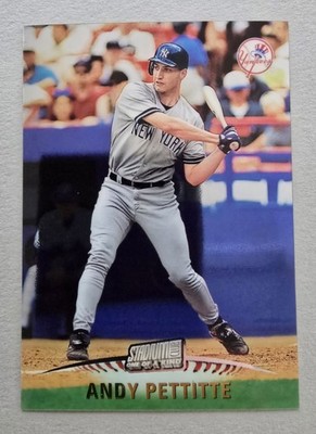 Andy Pettitte #227 1999 Stadium Club One of a Kind /150 New York Yankees