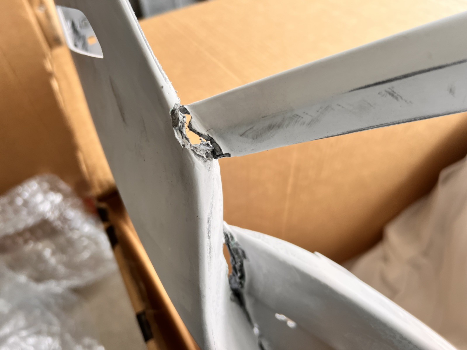 2019-23 Audi R8 OEM Front Bumper Cover damaged 