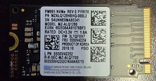 Samsung MZALQ128HBHQ-000L2 128GB NVMe SSD 98% Health Tested Working
