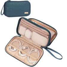 Electronics Travel Organizer Cord Case, Charger Cable Tech Bag