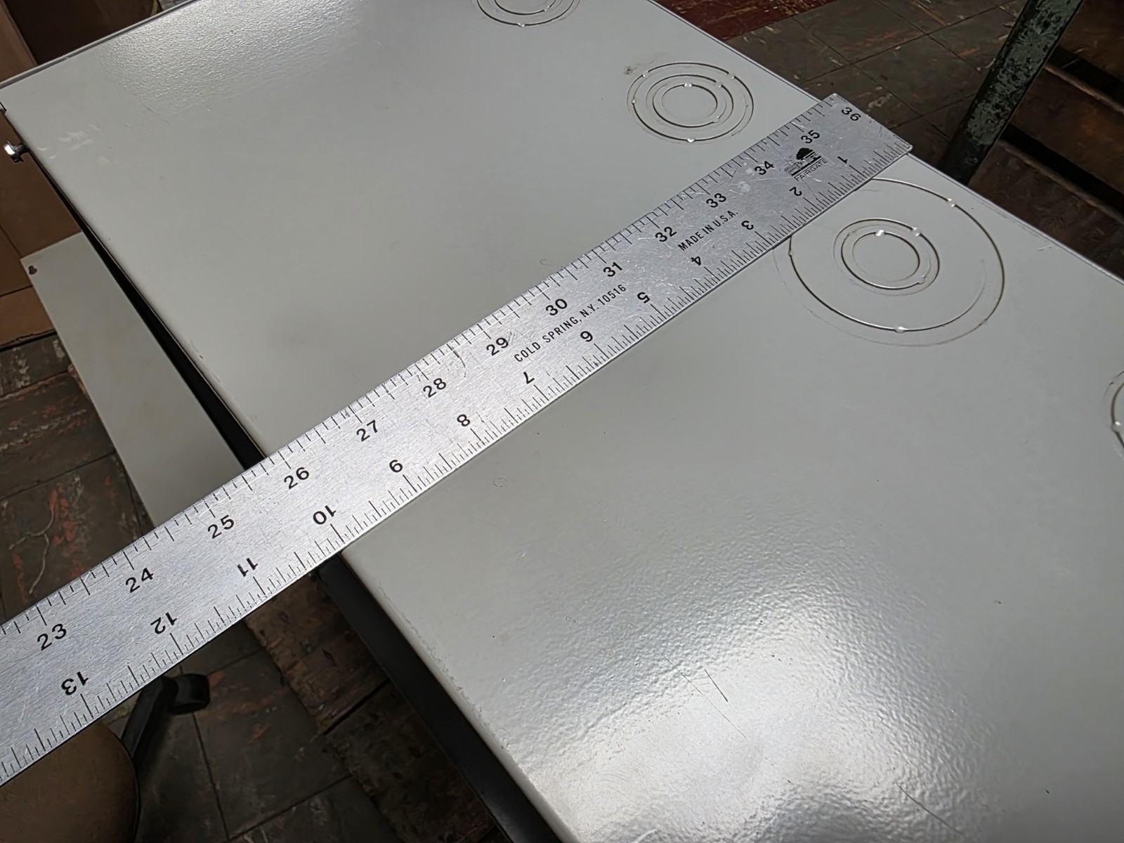 Used Milbank 242410SC1 Junction / Pull Box 24" x 24" x 10"