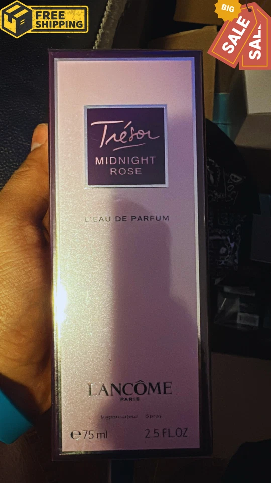 Lancôme Trésor Midnight Rose Eau de Parfum 2,5 oz (75 ml) Nuevo auténtico Foto 2 de 2
