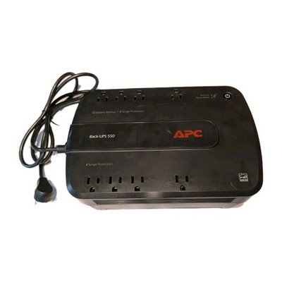 APC Back-UPS ES 550 Battery Backup - BE550G - Tested - No Battery - RJ45 