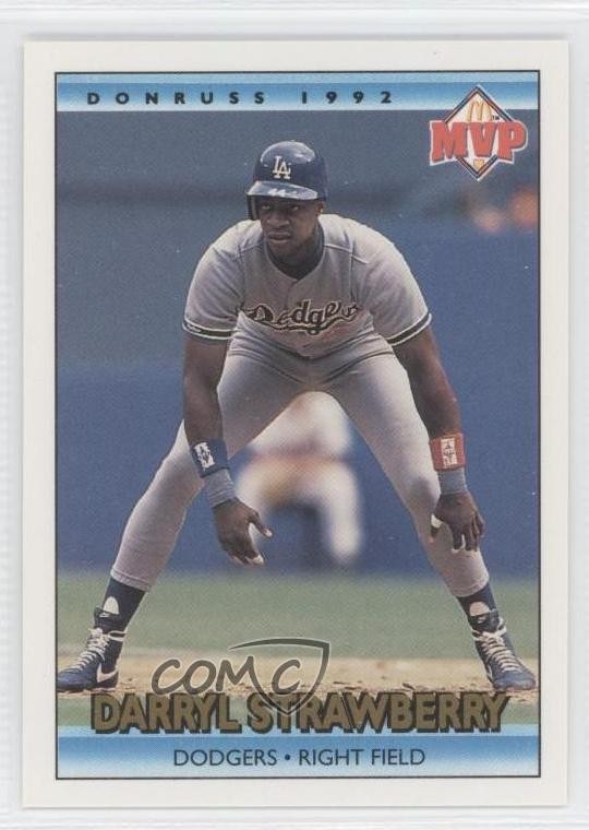 1992 Donruss McDonald's MVP Series Darryl Strawberry #7 d9l