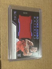 22-23 Noir Basketball Rookie Jumbo Material Red Patch Johnny Davis 06/99