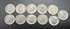 Lot of 11 - U.S. 90% Silver Roosevelt Dimes Mixed Dates-P-D -- B-148