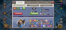 TH18 Near Max | High Heroes | Epic Equipment | 5 Sceneries | Competitive Ready